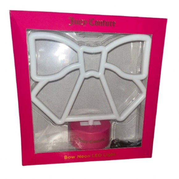 Juicy Couture White Bow LED Light, NIB - Picture 1 of 3